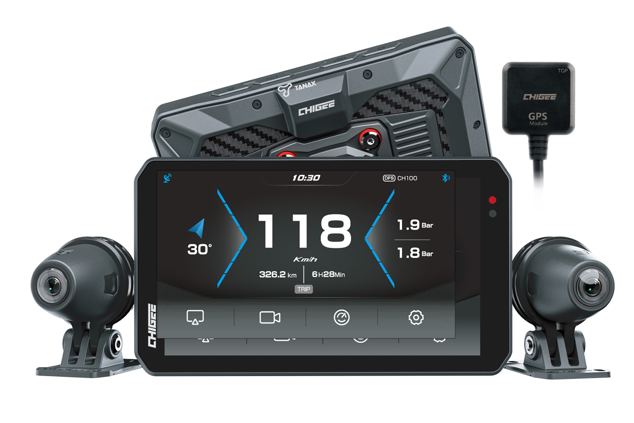 SRS-050 スマートライドモニター AIO-5 EVO | CYCLE ACCESSORIES