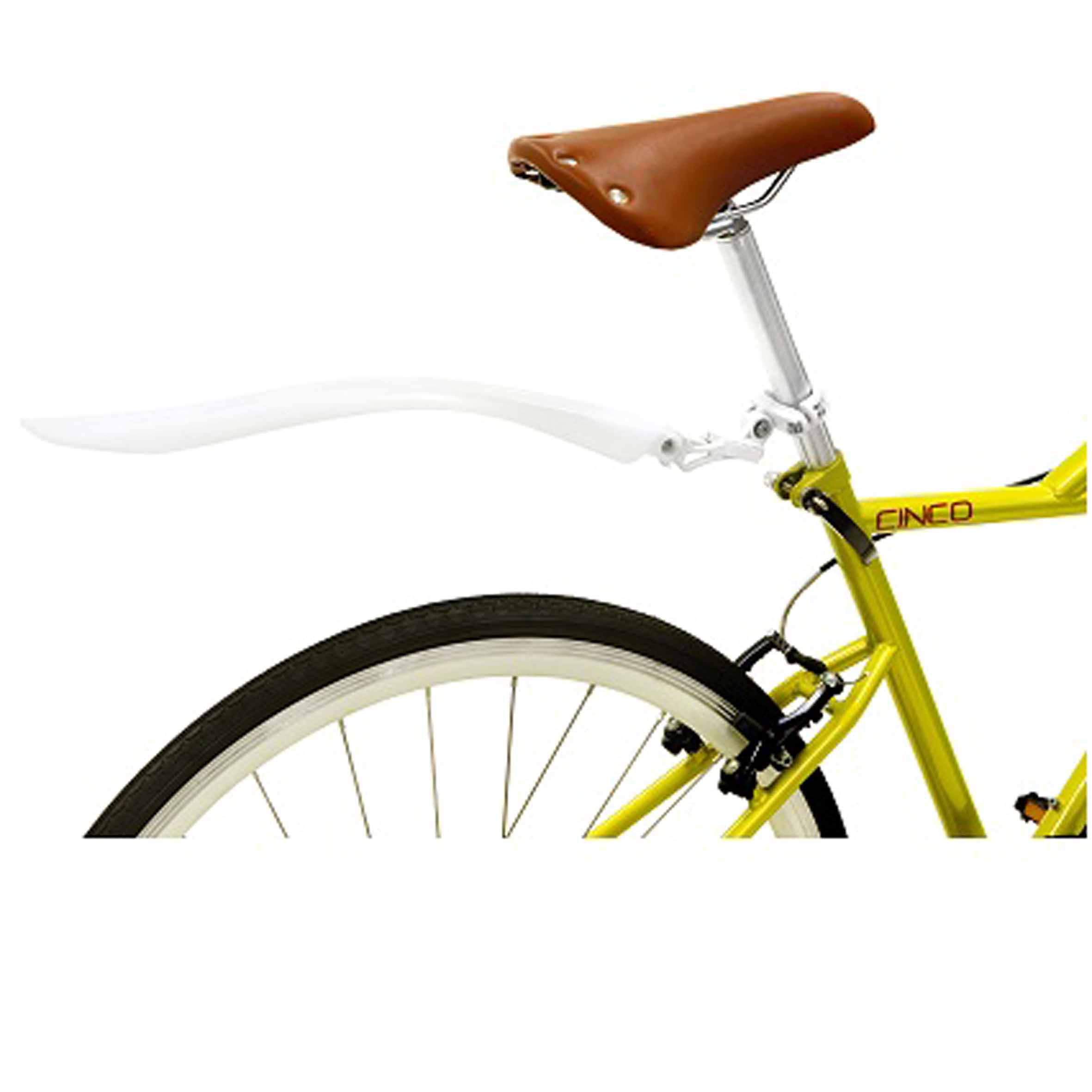 MF-021R クロスバイク用リヤフェンダー ホワイト | CYCLE ACCESSORIES | SUZUICHI（鈴市商店）