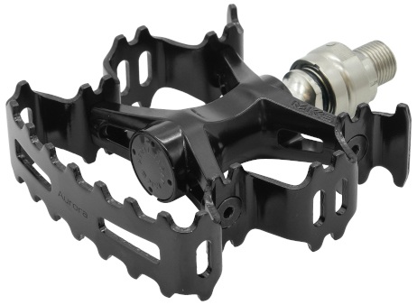 ミカシマセイサクショ 自転車用品 Aurora(オーロラ) Ezy Superior ペダル   ブラック ペダル Aurora(オーロラ) Ezy Superior ブラック | CYCLE ACCESSORIES