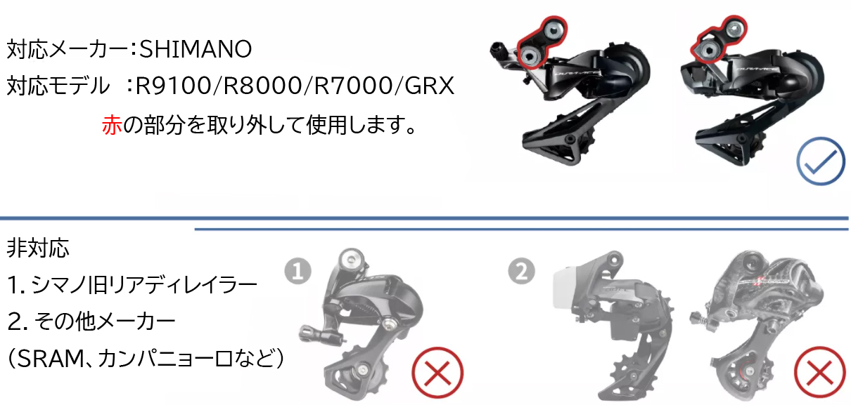 ダイレクトマウントディレイラーハンガー SPD-TH1 SPECIALIZED用