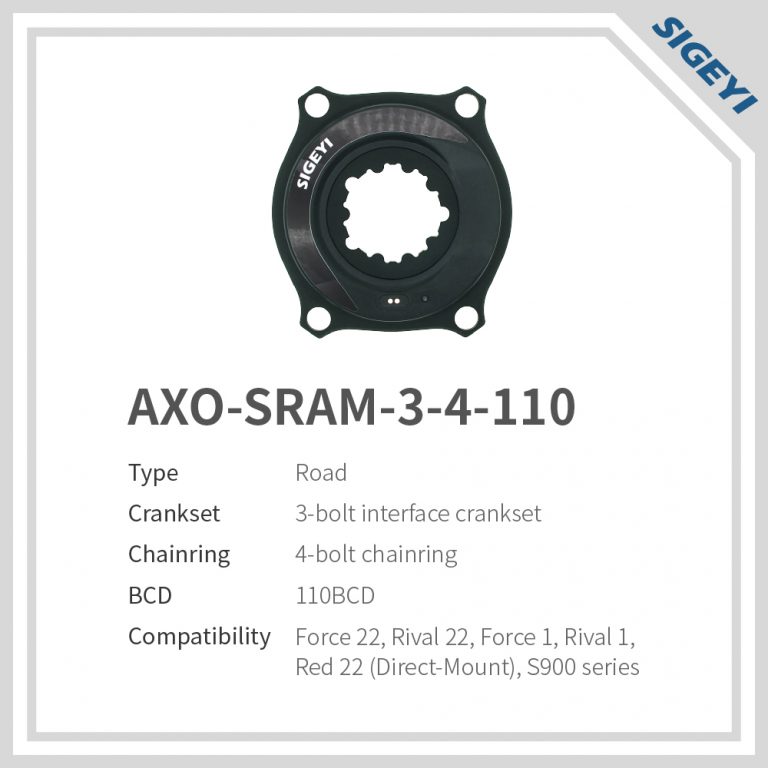 SIGEYI シゲイー　AXO-EASTON-4-110 SIGEYI AXO Power Meter for EASTON Road – SIGEYI Technology