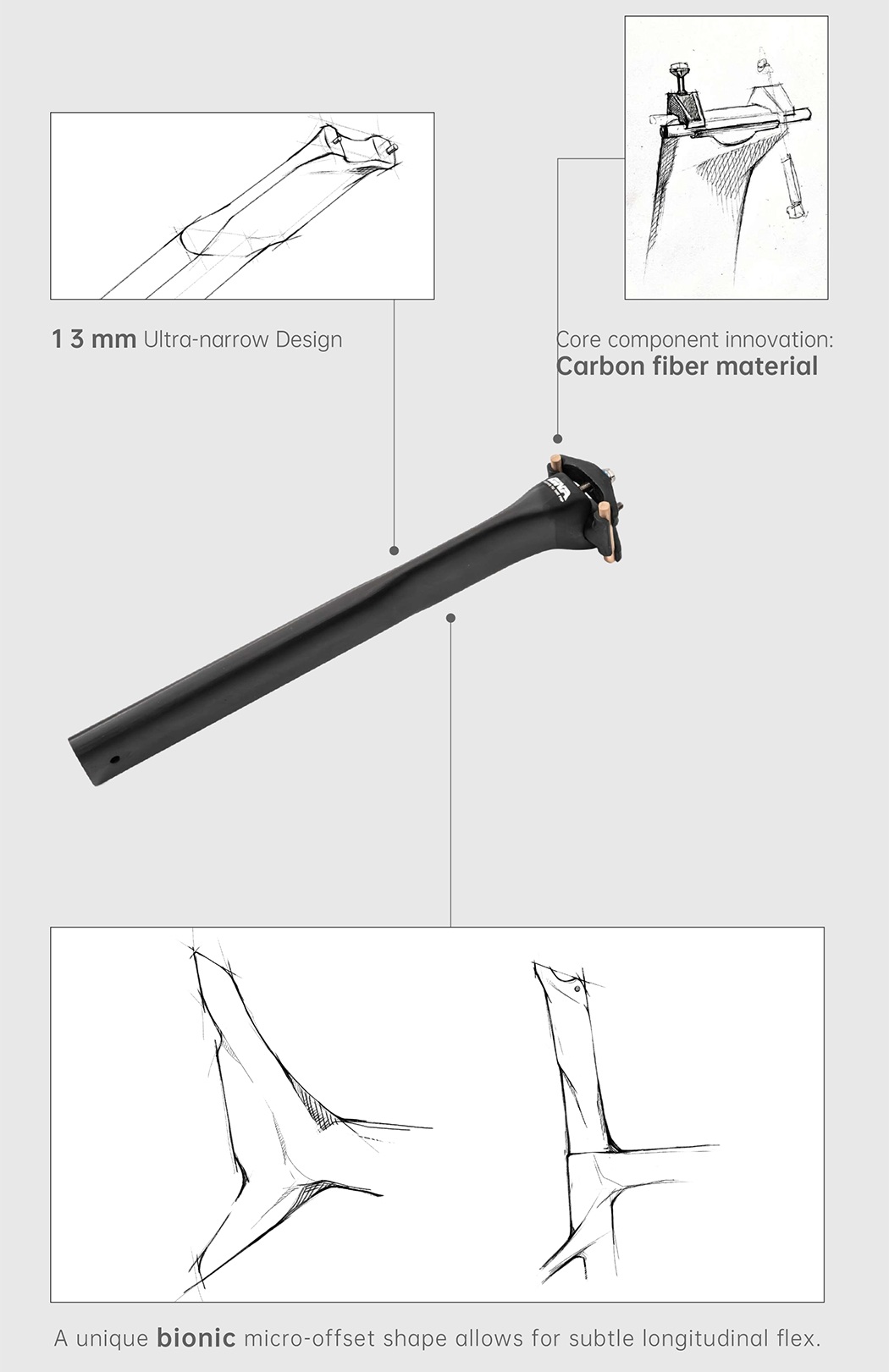 シートポスト AERO FIN Specialized SL8 300mm | CYCLE ACCESSORIES